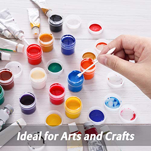 Joyeah 800 Pieces Cotton Swabs, Double Precision Tips with Paper Stick, 4 Pac...