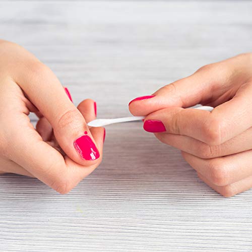 Joyeah 800 Pieces Cotton Swabs, Double Precision Tips with Paper Stick, 4 Pac...