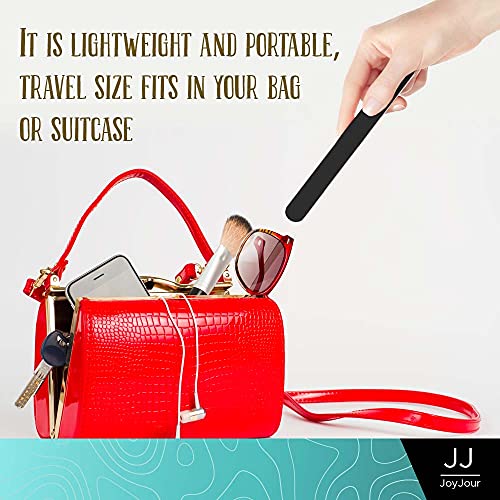 JoyJour 10 PCS Professional Double Sided Nail Files Emery Board 100/100 Grit ...