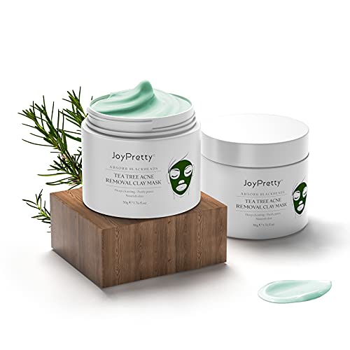 Clay Mask, Tea Tree Mask Clay, Sensitive Soothing, Nourishing, Anti-Acne, Cle...