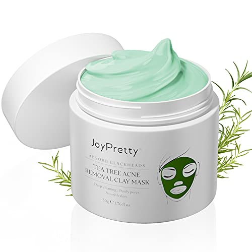 Clay Mask, Tea Tree Mask Clay, Sensitive Soothing, Nourishing, Anti-Acne, Cle...