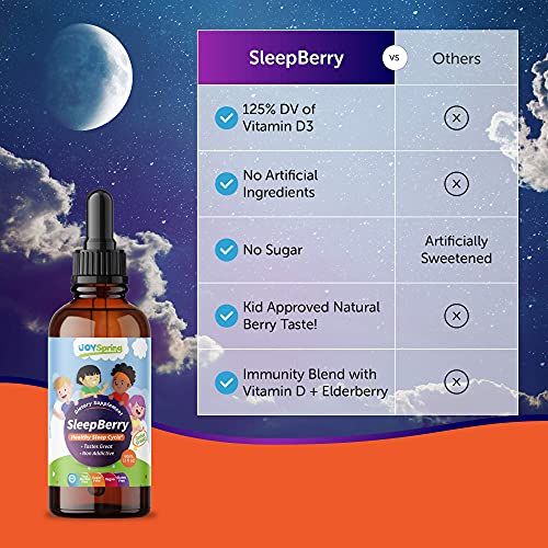 SleepBerry Liquid Melatonin Kids Sleep Aid - Infant Melatonin & Children Mela...