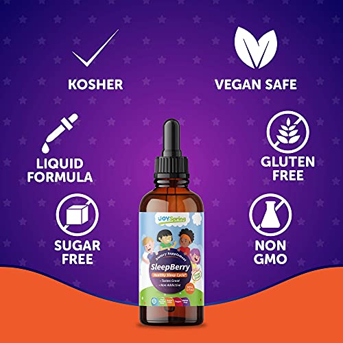 SleepBerry Liquid Melatonin Kids Sleep Aid - Infant Melatonin & Children Mela...