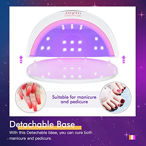 UV Light for Nails, Joytii 82W UV LED Nail Lamp with 3 Timers, Automatic Sens...