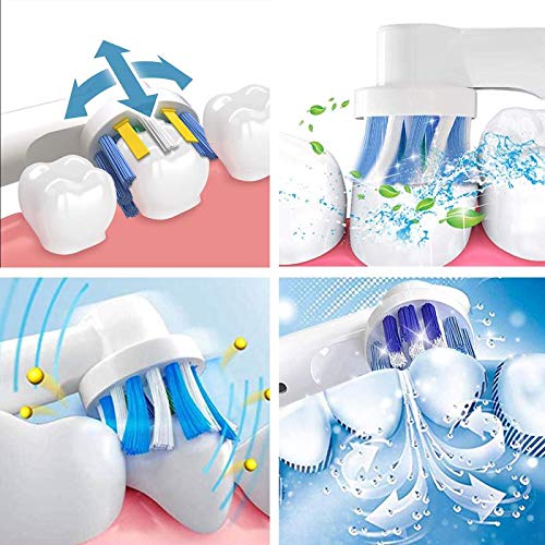 Replacement Toothbrush Heads Compatible with Oral B Braun Pro 1000,3000,5000,...