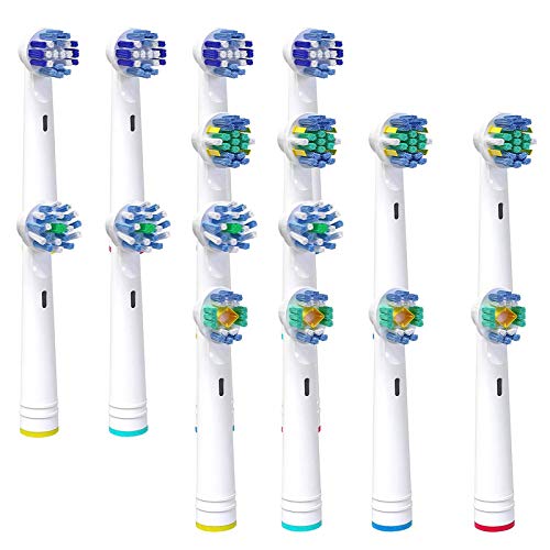 Replacement Toothbrush Heads Compatible with Oral B Braun Pro 1000,3000,5000,...