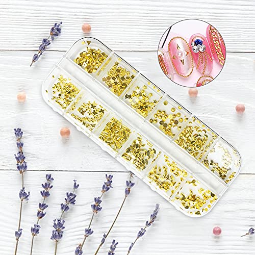 Nail Art Rivet, Jsdoin Nail Crystal Nail Gems Nail Art Supplies, Nail Design ...