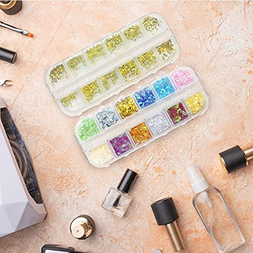 Nail Art Rivet, Jsdoin Nail Crystal Nail Gems Nail Art Supplies, Nail Design ...