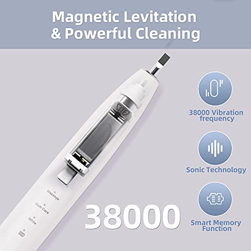 Electric Toothbrush for Adults Soinc Electronic Tooth Brushes 5 Clean Models ...
