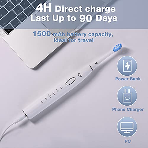 Electric Toothbrush for Adults Soinc Electronic Tooth Brushes 5 Clean Models ...