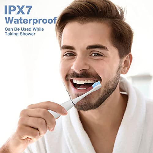 Electric Toothbrush for Adults Soinc Electronic Tooth Brushes 5 Clean Models ...