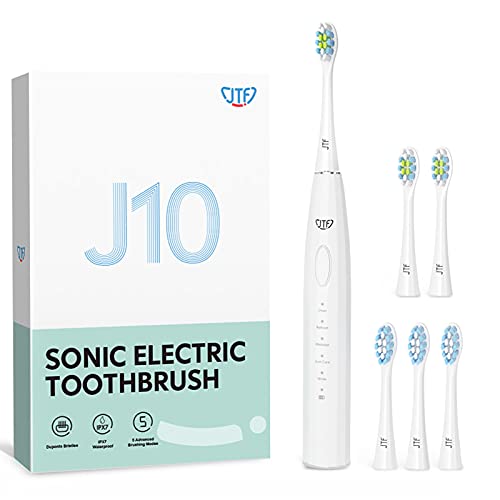 Electric Toothbrush for Adults Soinc Electronic Tooth Brushes 5 Clean Models ...