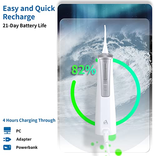 Water Flosser Coldless Dental Oral Irrigator Rechargeable Portable Water Flos...