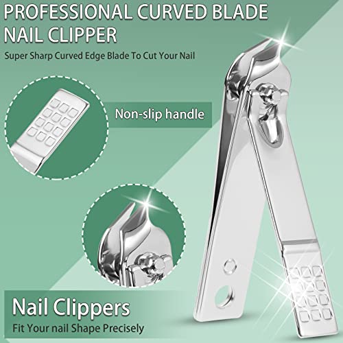 Toenail Clippers,Toenail Clippers for Thick Nails, Professional Nail Clippers...