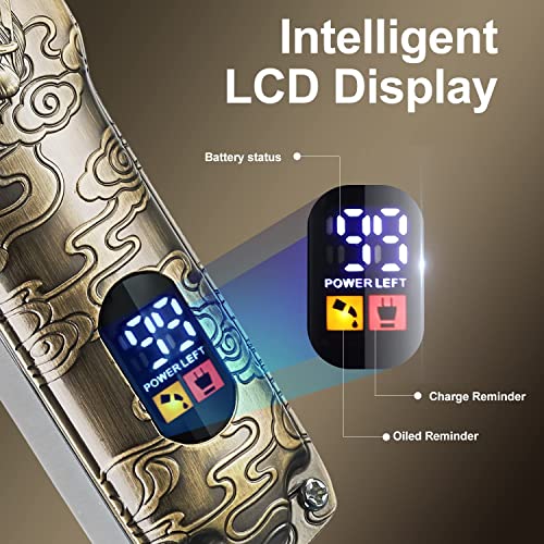 JTTJDB Professional Hair Clippers Set for Barber,Men Cordless Clippers for Ha...