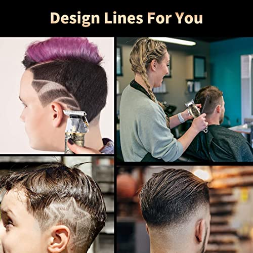 JTTJDB Professional Hair Clippers Set for Barber,Men Cordless Clippers for Ha...