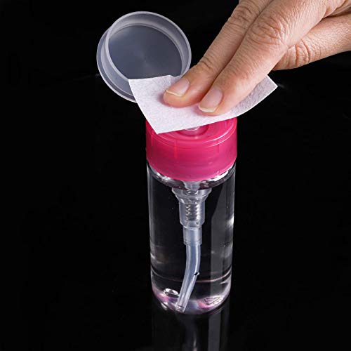 Jucoan 2100 PCS Nail Polish Remover Cotton Pads, Lint Free Nail Wipes, Dispos...