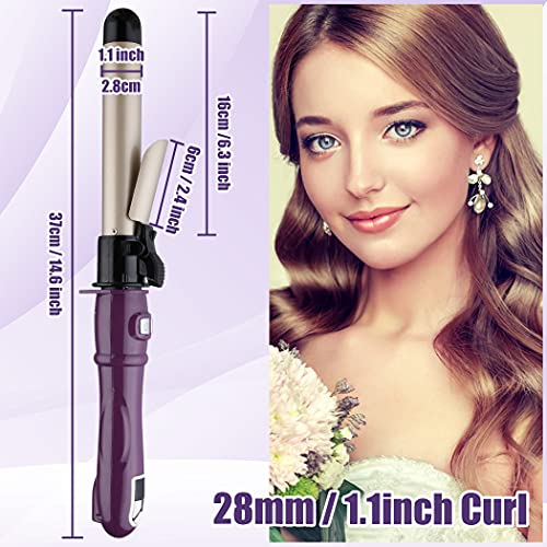 Automatic Hair Curler Auto Hair Waving Irons Hair Curling Wands 28mm 1.1inch ...