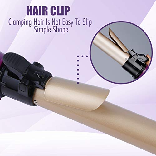 Automatic Hair Curler Auto Hair Waving Irons Hair Curling Wands 28mm 1.1inch ...