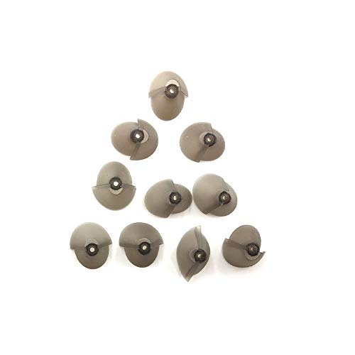 GN Resound Sure Fit Hearing Aid Standard Receiver Tulip Domes Dark Gray Split...