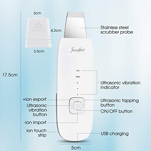 Skin Scrubber and Nano Facial Mister，Blackhead Remover Pore Cleaner Comedone...