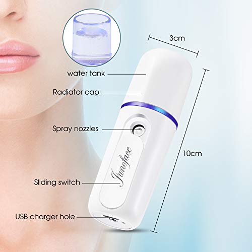 Skin Scrubber and Nano Facial Mister，Blackhead Remover Pore Cleaner Comedone...