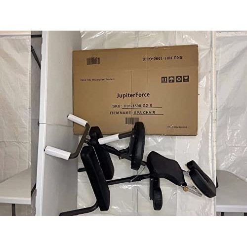 JupiterForce Portable Beauty Salon Furniture Salon Massage Chair Adjustable L...