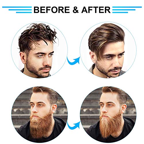 Jurgen K Beard Straightener Men Gifts-Heated Beard Brush,Ionic Hot Beard Comb...