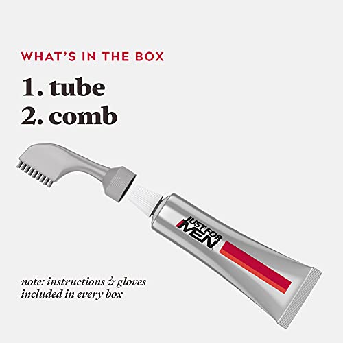 Just For Men Easy Comb-In Color (Formerly Autostop) Mens Hair Dye, Easy No Mi...