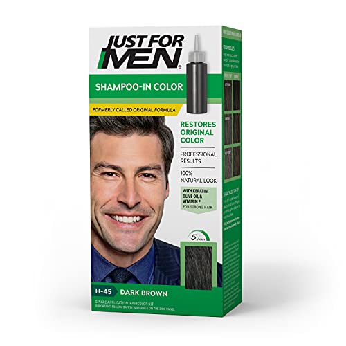 Just For Men Shampoo-In Color, Mens Hair Dye with Vitamin E for Stronger Hair...