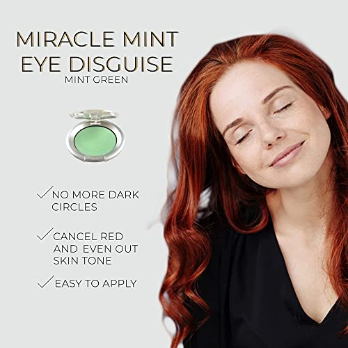 Just For Redheads Miracle Mint Eye Disguise - Mint Concealer, Green Color Cor...