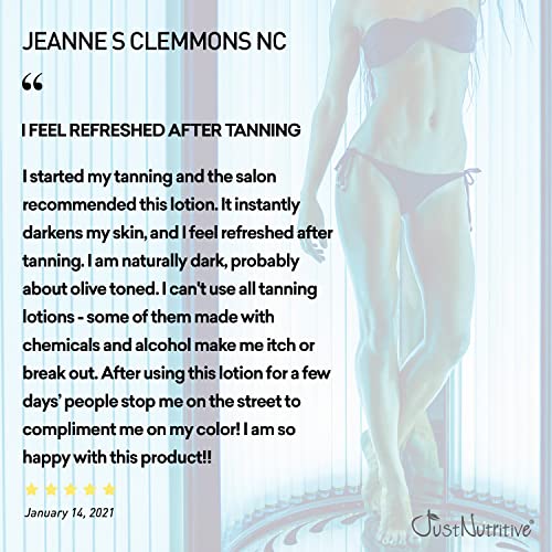 Indoor Tanning Lotion | Body Tanning Lotion | Natural Sun Tan Lotion | Moistu...