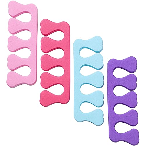 Juvale Toe Separators - 100 Pack Soft Foam Toe Cushions and Spacer Perfect fo...