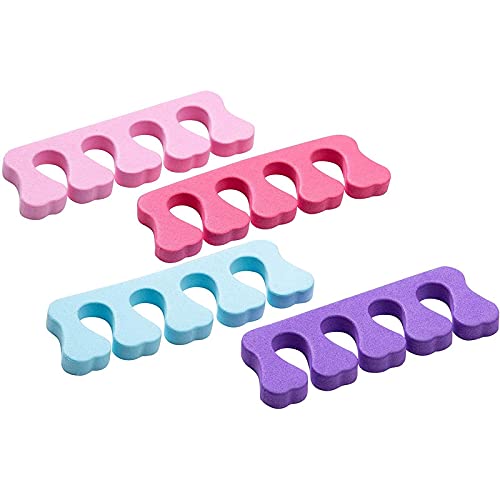 Juvale Toe Separators - 100 Pack Soft Foam Toe Cushions and Spacer Perfect fo...