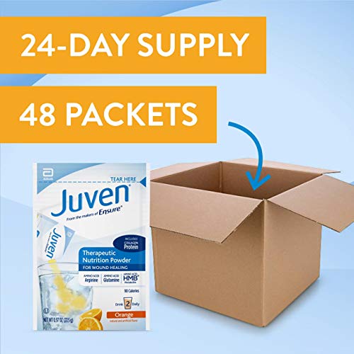 Juven Therapeutic Nutrition Drink Mix Powder for Wound Healing Support, Inclu...