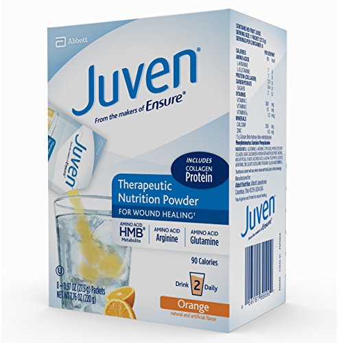 Juven Therapeutic Nutrition Drink Mix Powder for Wound Healing Support, Inclu...