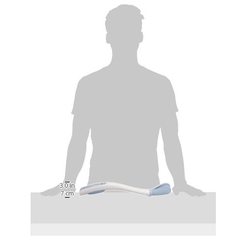 Juvo Toilet Aid - 18” Long Reach Personal Wiping Aid with Hygienic Cover - Ea...