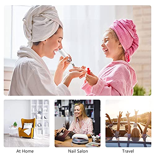 Rechargeable Manicure Pedicure Set,Electric Nail File, Cordless Nail Drill Ki...