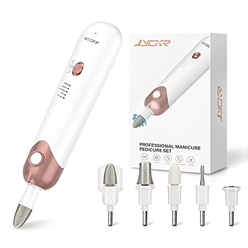Rechargeable Manicure Pedicure Set,Electric Nail File, Cordless Nail Drill Ki...