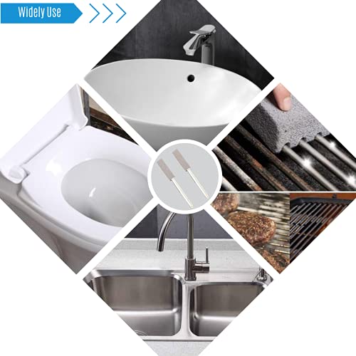 Pumice Stone Brush Toilet Bowl Cleaner with Extra Long Handle, Pumice Stone T...