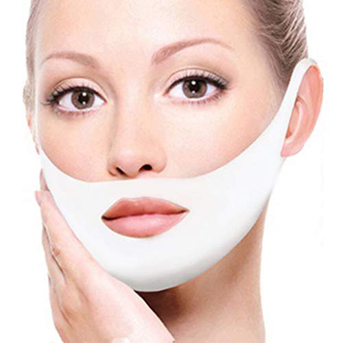 JYS365 4D Women Face Lifting Mask Slimming Double Chin V-shape Moisturizing S...