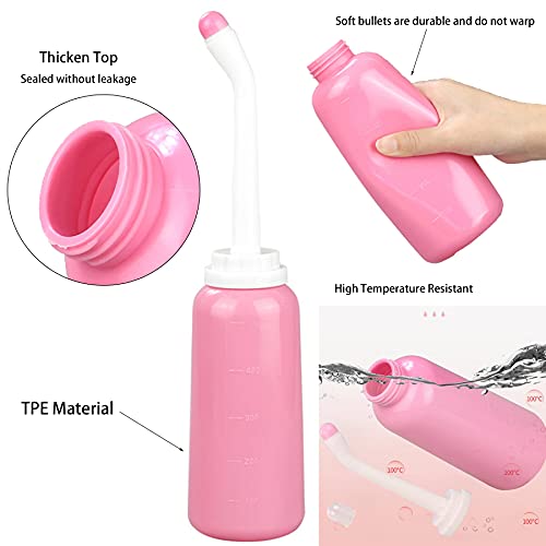JZCXword Flexible Peri Douche Bottle for Feminine Care - Enemas Vaginal Clean...