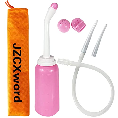 JZCXword Flexible Peri Douche Bottle for Feminine Care - Enemas Vaginal Clean...