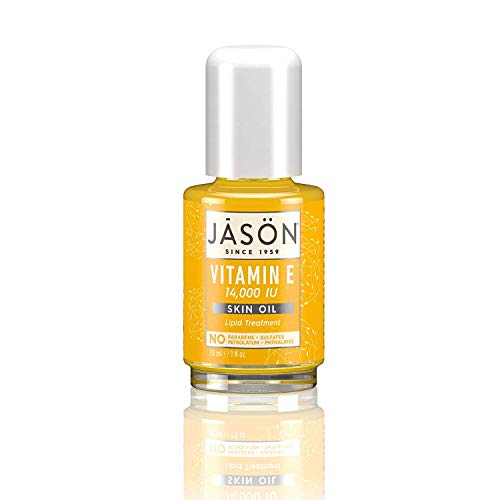 Jason Skin Oil, Vitamin E 14,000 IU, Lipid Treatment, 1 Oz