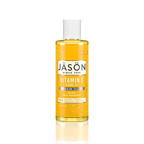 Jason Skin Oil, Vitamin E 5,000 IU, All Over Body Nourishment, 4 Oz (Packagin...