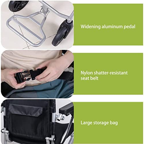 World's Lightest (Weight-30lbs) Foldable Electric Wheelchair, Travel Size, Us...