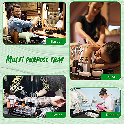 Premium Aluminum Instrument Salon Tray Tattoo Rolling Tray Station