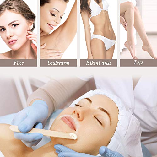 Wax Warmer, 25 in 1 Hair Removal Home Hard Wax Kit Electric Wax Heater