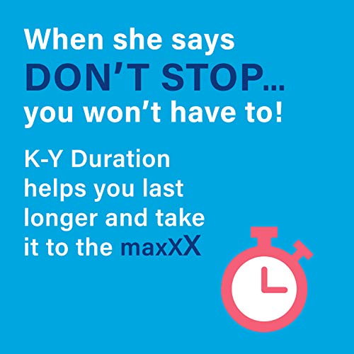 Duration Spray for Men, K-Y Male Genital Desensitizer Numbing Spray to Last L...