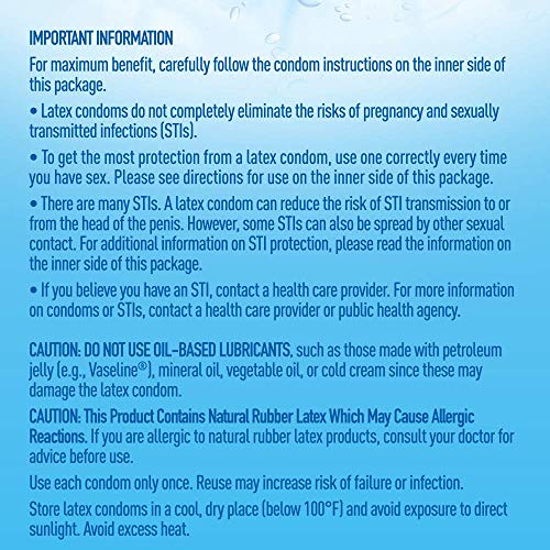 K-Y Extra Lubricated Latex Condoms, 12 Count